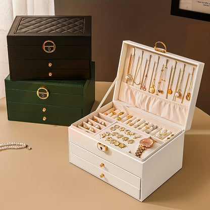 PREMIUM LEATHER JEWELRY BOX