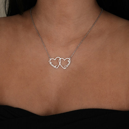 Personalized Heart Name Necklace
