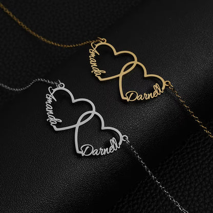Personalized Heart Name Necklace