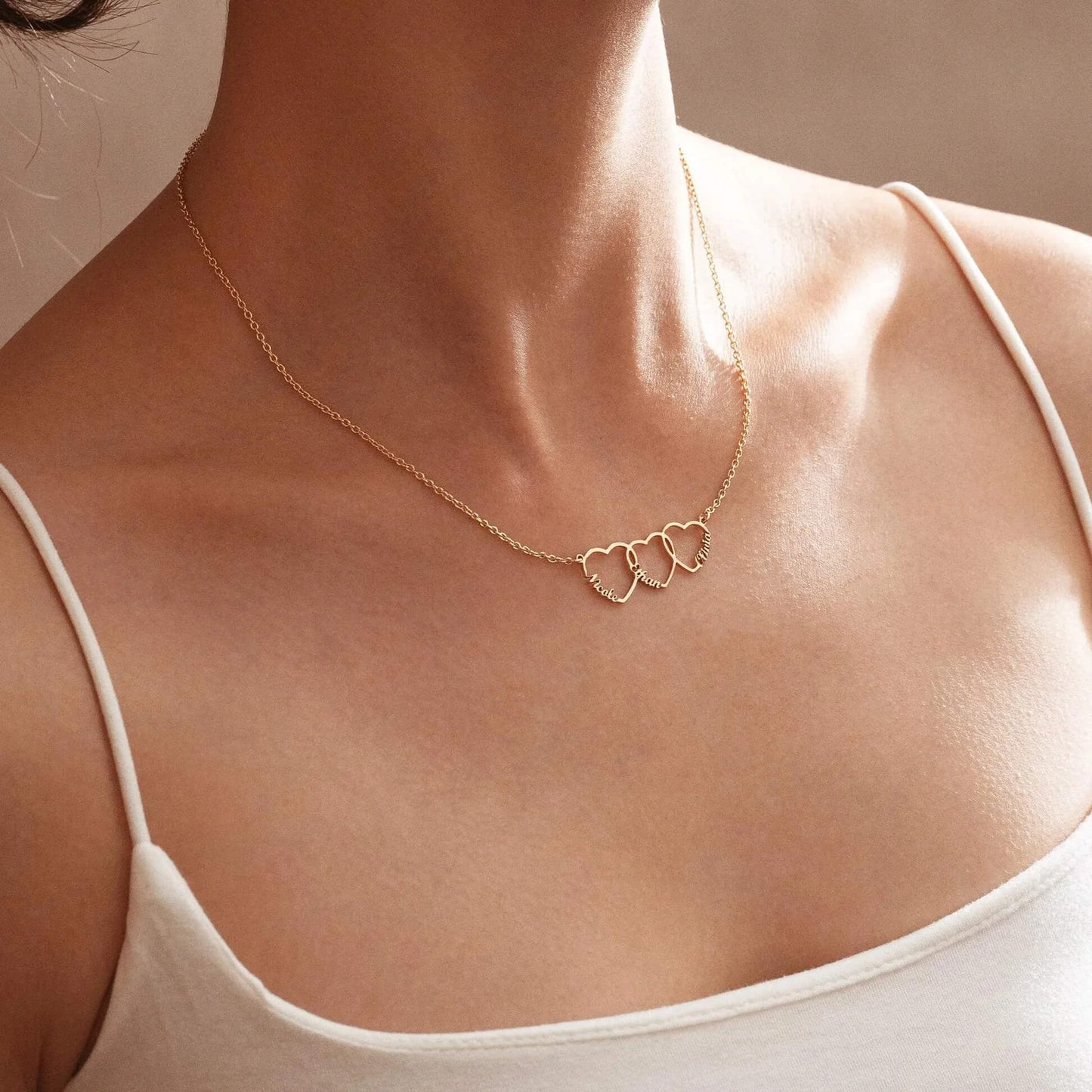 Personalized Heart Name Necklace