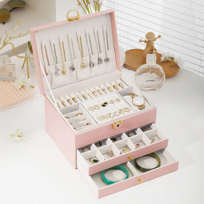PREMIUM LEATHER JEWELRY BOX