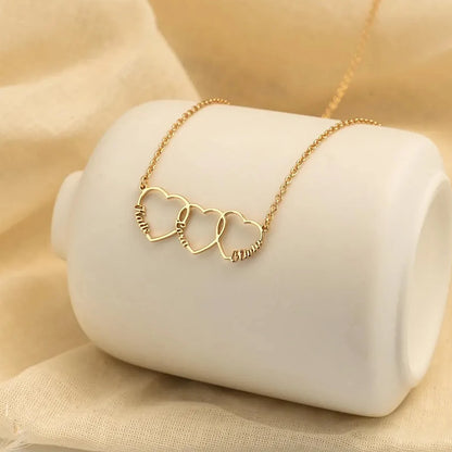 Personalized Heart Name Necklace