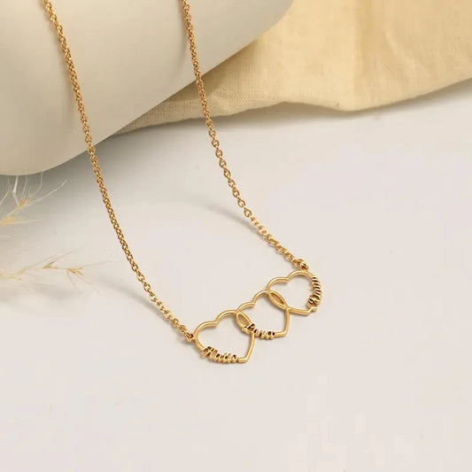 Personalized Heart Name Necklace