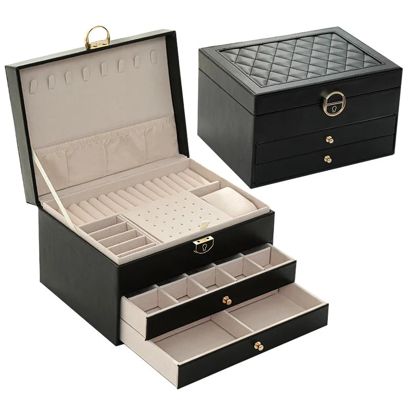 PREMIUM LEATHER JEWELRY BOX