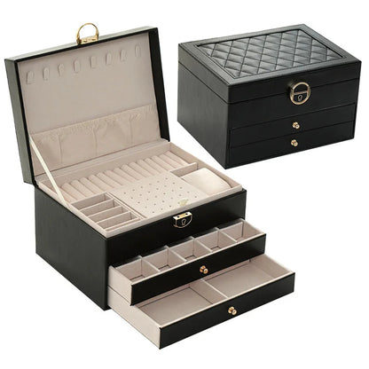 PREMIUM LEATHER JEWELRY BOX