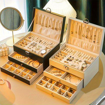 PREMIUM LEATHER JEWELRY BOX