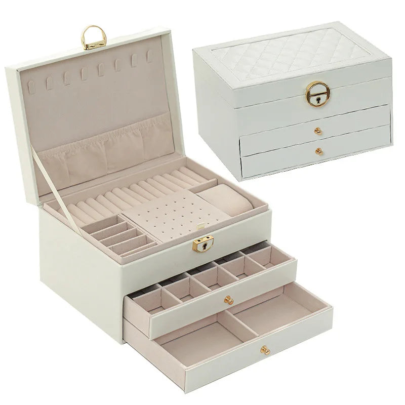 PREMIUM LEATHER JEWELRY BOX
